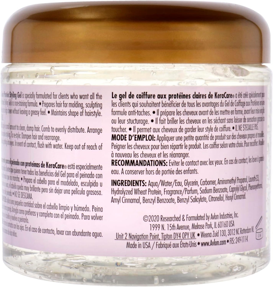 Avlon KeraCare Clear Protein Styling Gel