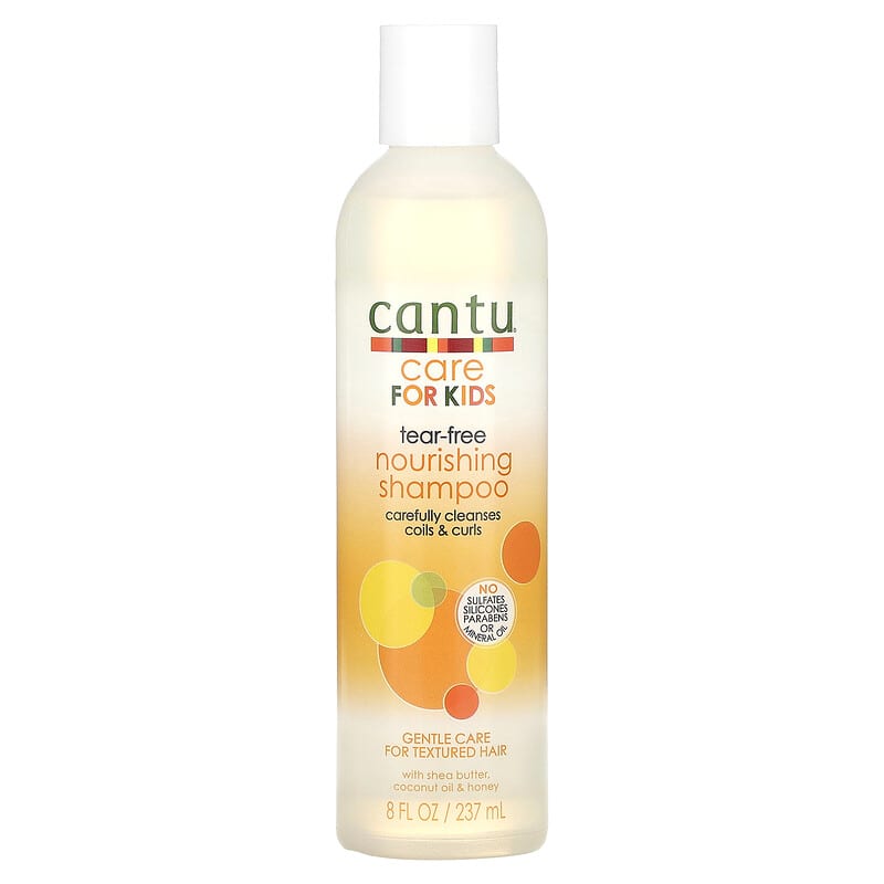 Cantu Care For Kids, Tear-Free Nourishing Shampoo, Gentle Care for Textured Hair, 8 fl oz