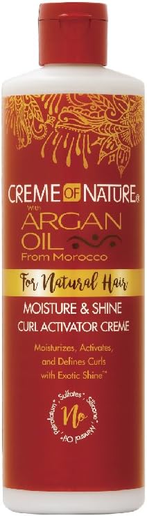 Creme of Nature Moisture & Shine Curl Activator Creme for Natural Hair 354ml