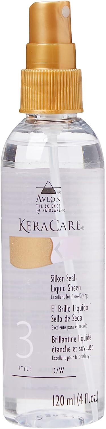 Avlon Keracare Silken Seal Liquid Sheen Spray, Style 3, 120ml/4 fl. oz