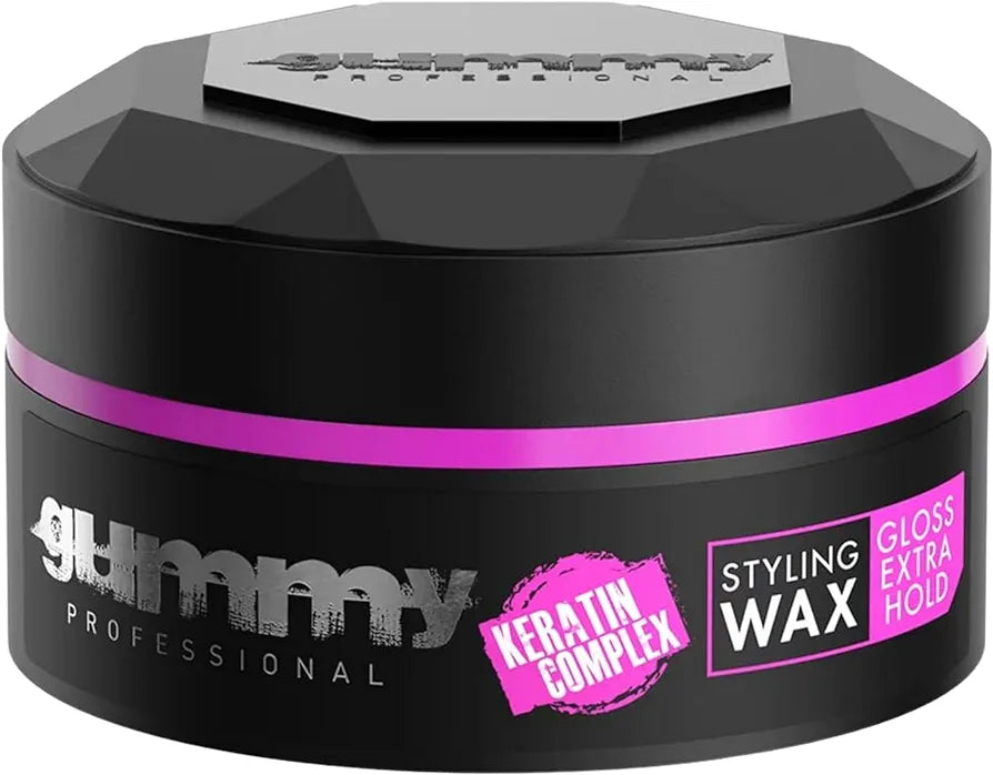 Gummy Professional Hair Sytling Wax 150ml Gloss Extra Hold)