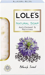 Lole's natural soap anti-oxidant&reviving Black seed