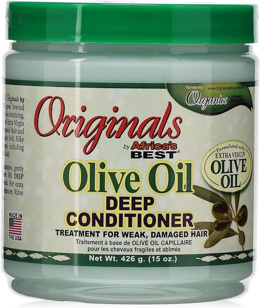 Africa's Best Originals Olive Oil Deep Conditioner 15 Oz