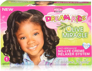 AFRICAN PRIDE Dream Kids Olive Miracle No-Lye Relaxer - Regular