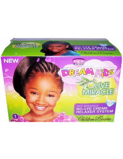 African Pride Dream Kids No-Lye Creme Relaxer System - Coarse