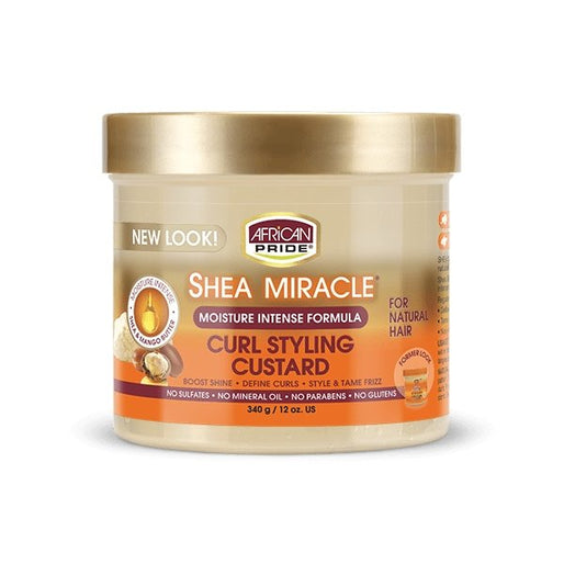 African Pride Shea Miracle Curl Styling Custard 340g