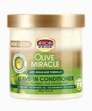 AFRICAN PRIDE
Olive Miracle Anti-Breakage Leave-In Conditioner 15oz / 425g