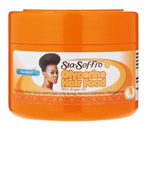 STA SOF FRO GLYCERIN HAIR FOOD WITH ARGAN OIL