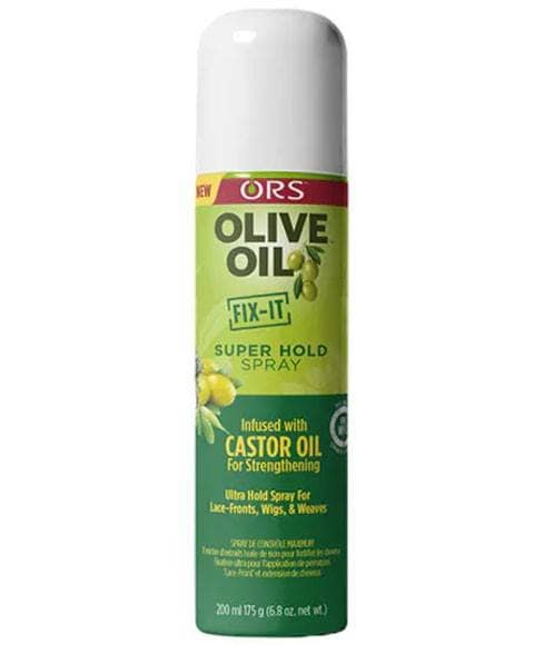 ORS
Olive Oil Super Hold Spray Infused With Castor Oil 200 ml