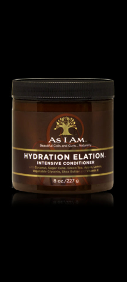 as i am hydration elation intensive conditioner, 227g/8 oz.