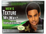 Texture My Way | Men’s Comb Thru Creme Texturizing Kit (1 Application)