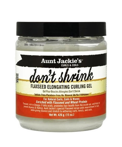 Aunt Jackie's Dont Shrink Flaxseed Elongating Curling Gel